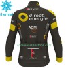 Maillot Cyclisme Hiver + Collant à Bretelles 2017 Direct Energie N001